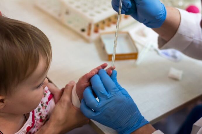 Rozpoznanie robaczycy u dziecka na podstawie badania krwi